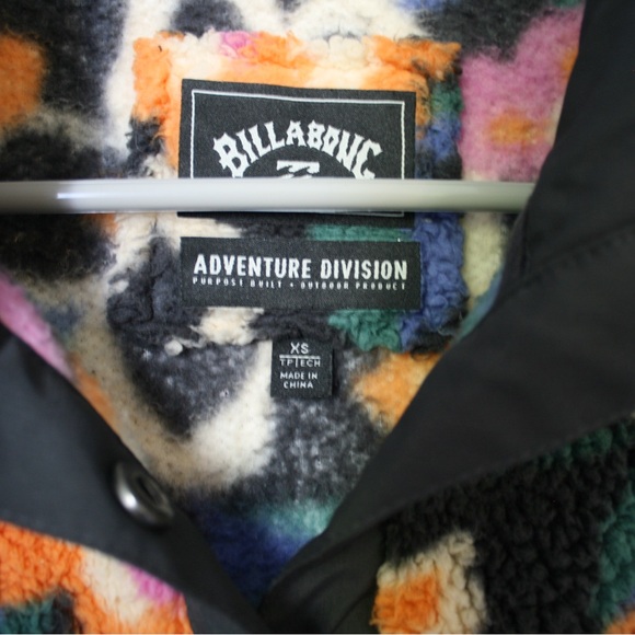 Floral Billabong fleece pullover - Picture 3 of 4